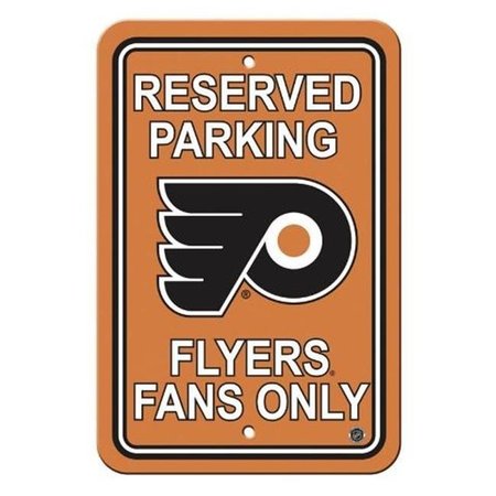 FREMONT DIE INC Fremont Die 80205 Philadelphia Flyers Plastic Parking Sign 80205